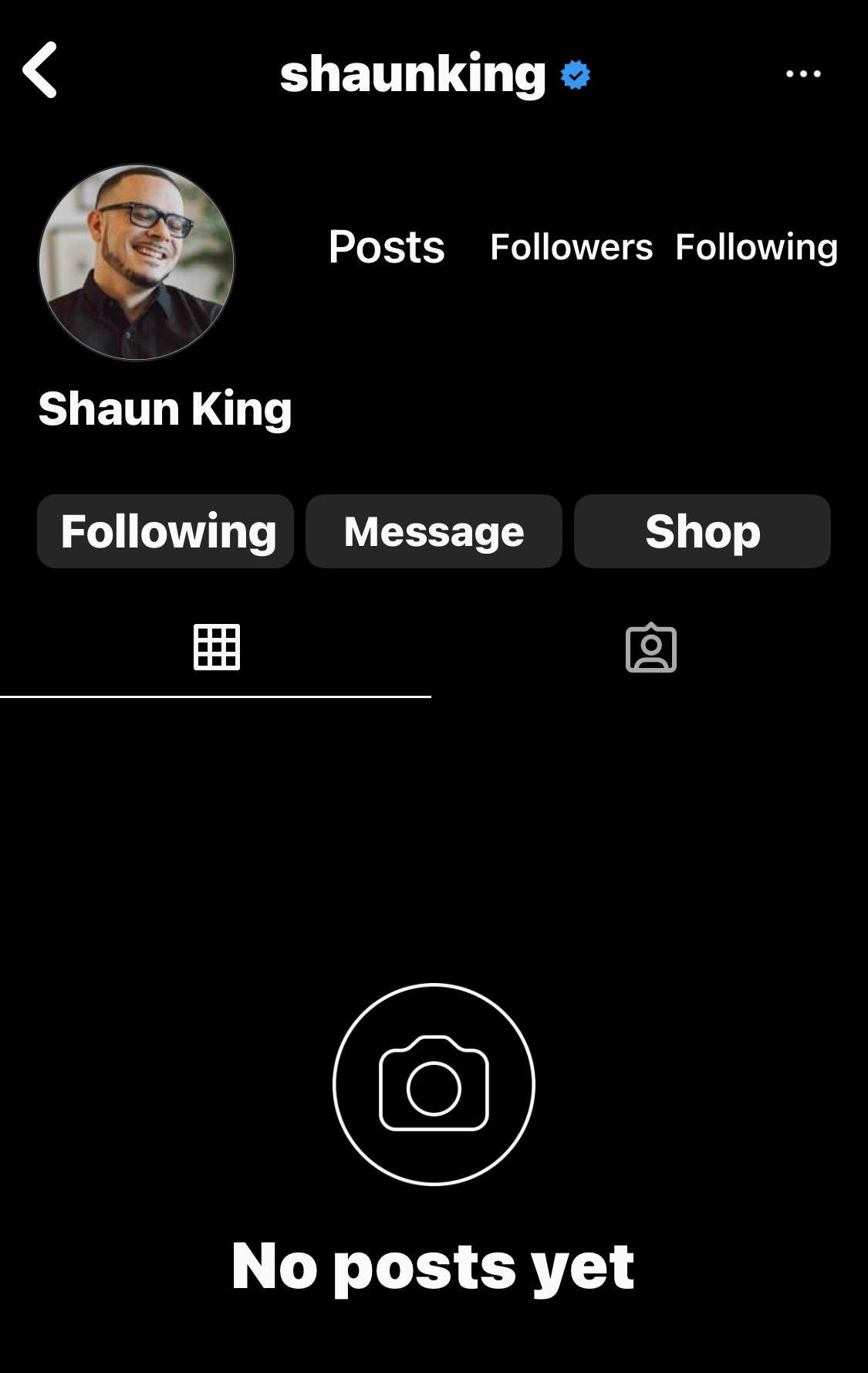 @shaunking Instagram account blocked by Meta
